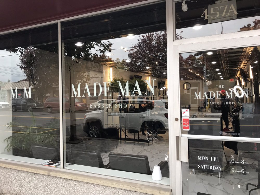The Made Man Barbershop storefront